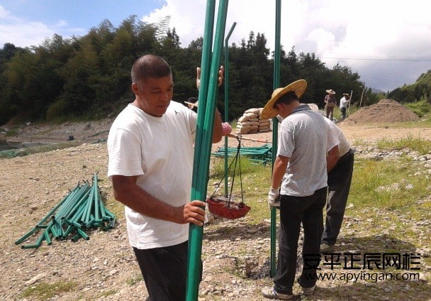 光伏鐵絲網(wǎng)護欄的施工安裝,光伏鐵網(wǎng)廠家