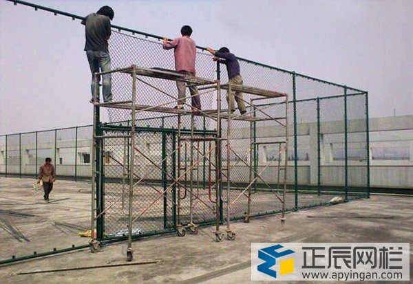 籃球場圍網(wǎng)施工圖