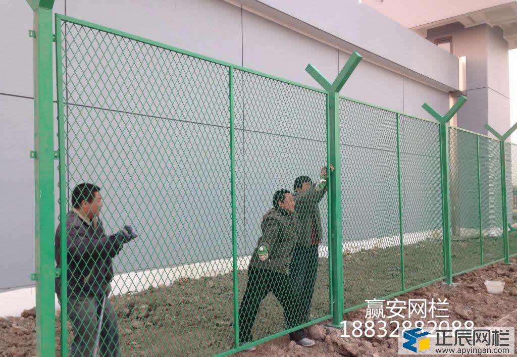 框架護欄網安裝